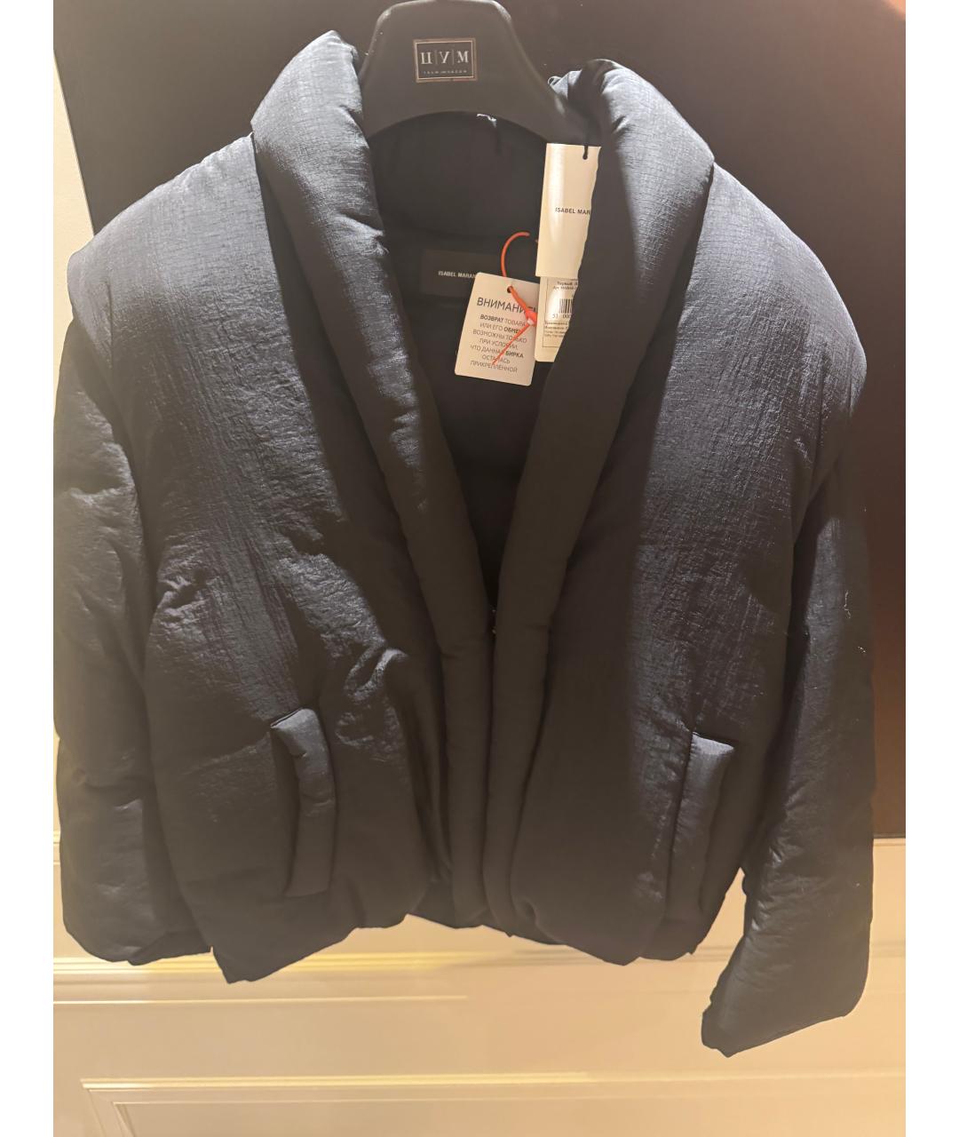 ISABEL MARANT Черная полиэстеровая куртка, фото 5