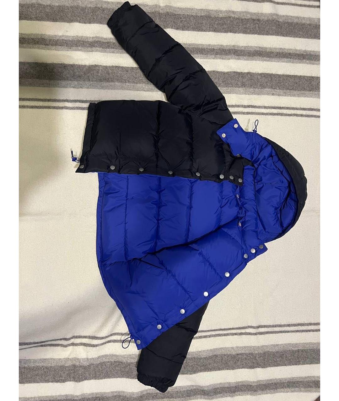 A.P.C. Синий полиэстеровый пуховик, фото 6
