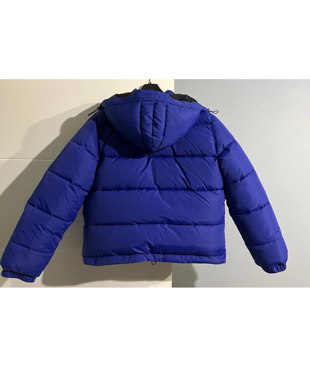 A.P.C. Синий полиэстеровый пуховик, фото 2