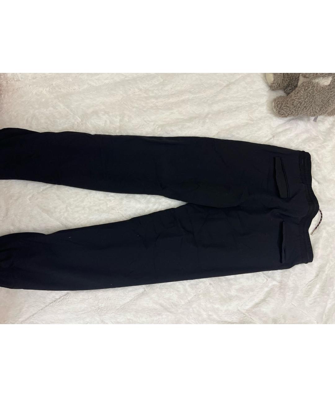 CHRISTIAN DIOR Черные шерстяные брюки узкие, фото 2