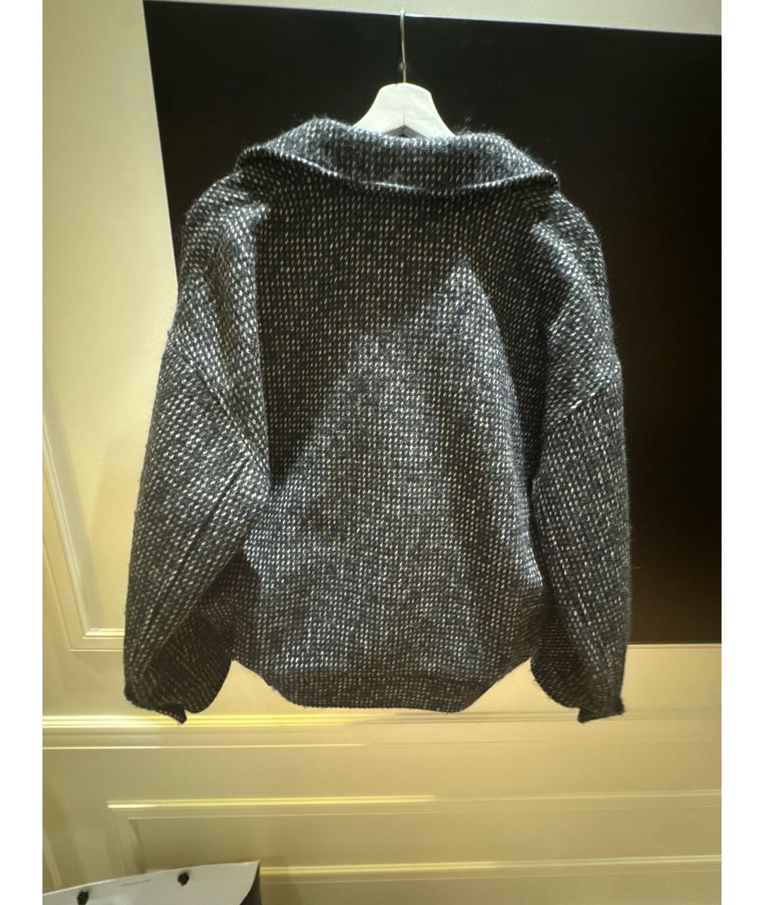 CELINE Мульти шерстяное пальто, фото 2