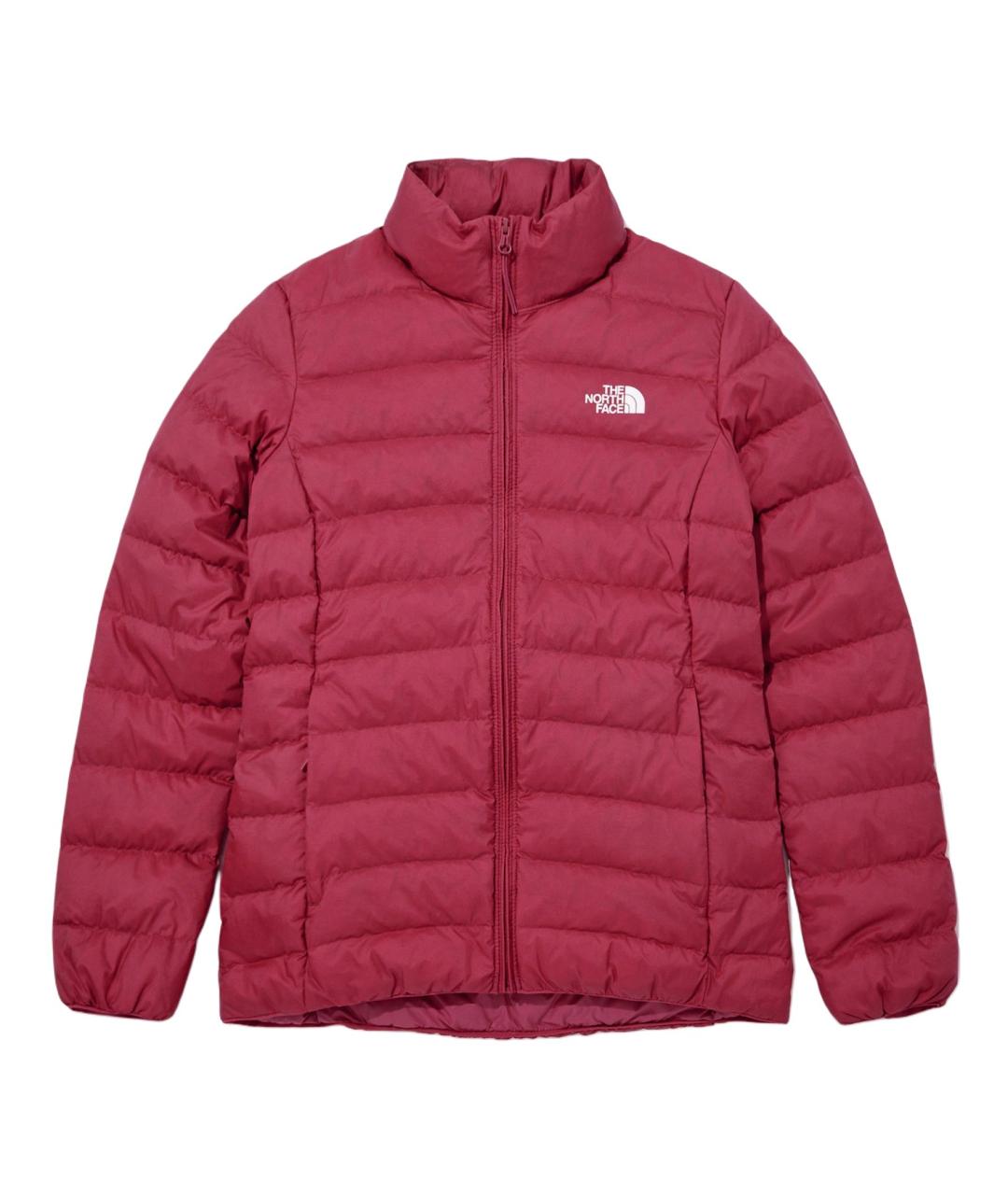 THE NORTH FACE Розовый полиамидовый пуховик, фото 1