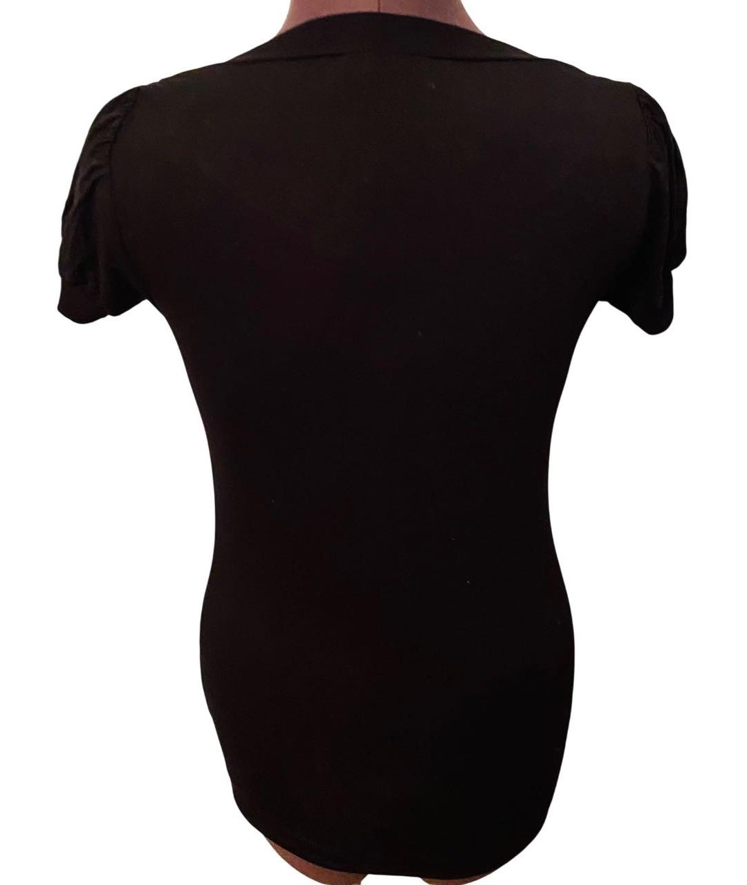 PINKO Черная футболка, фото 4