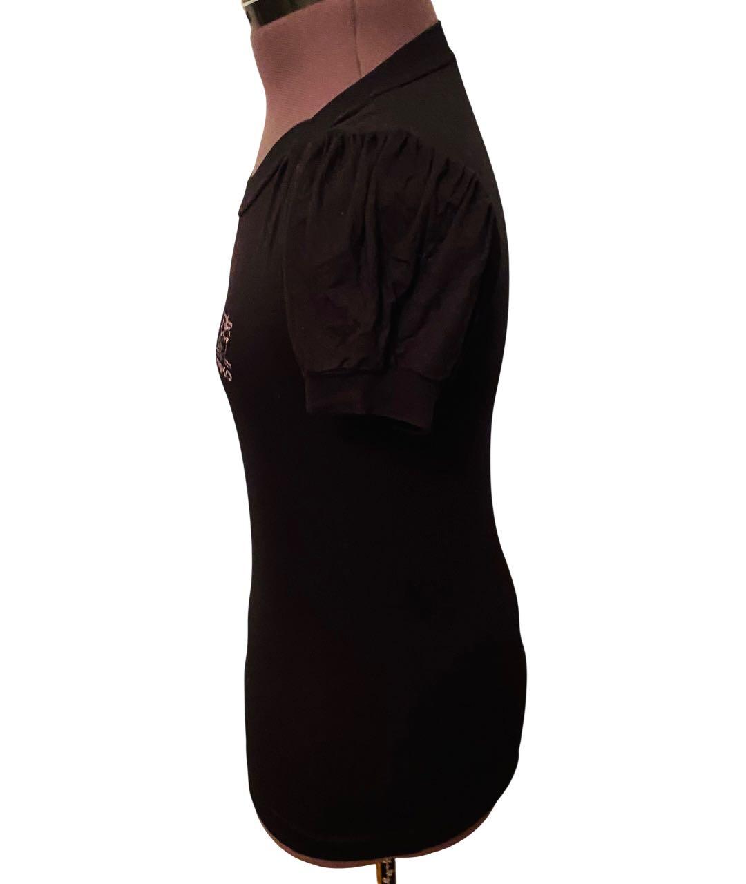 PINKO Черная футболка, фото 5