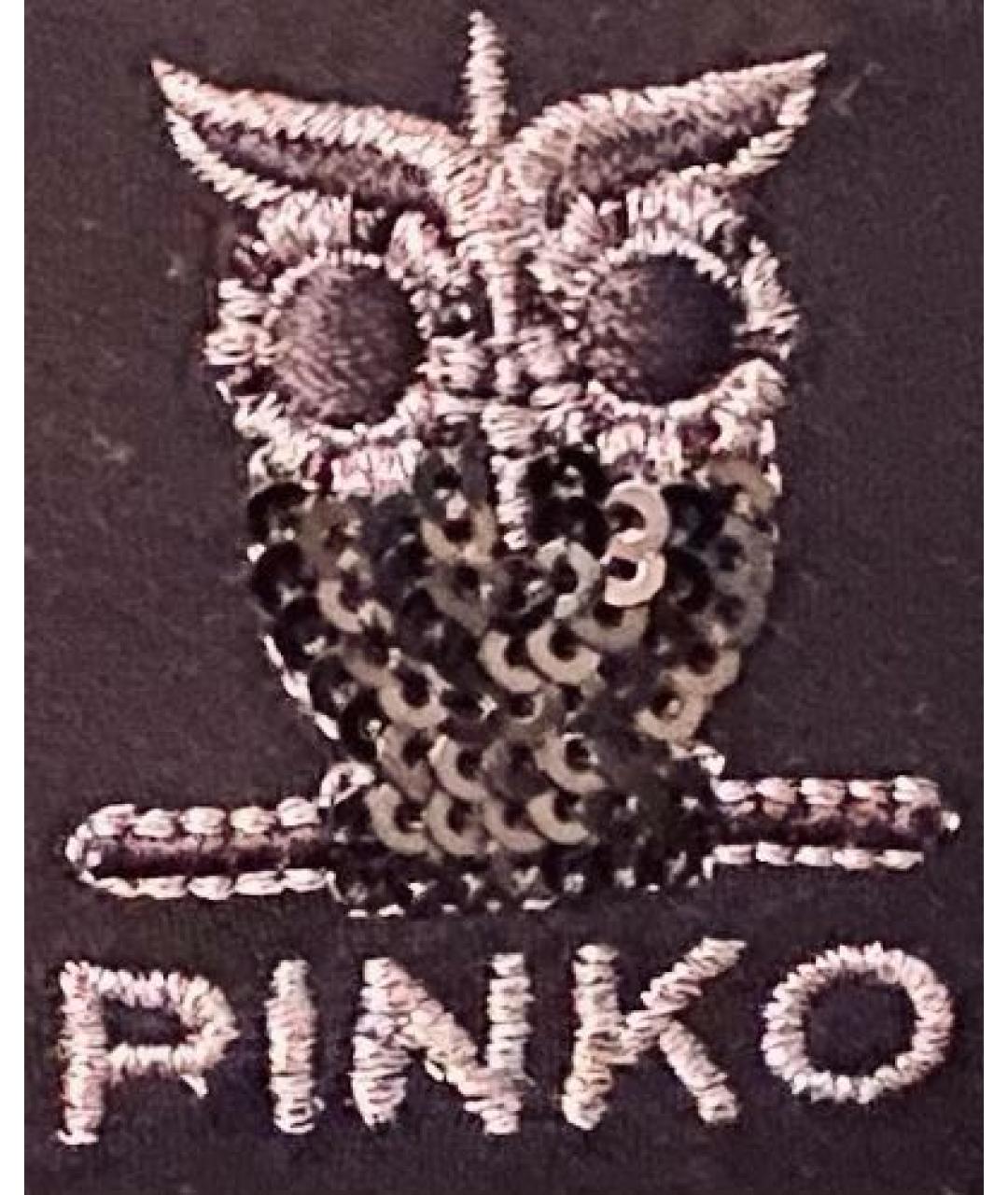 PINKO Черная футболка, фото 2