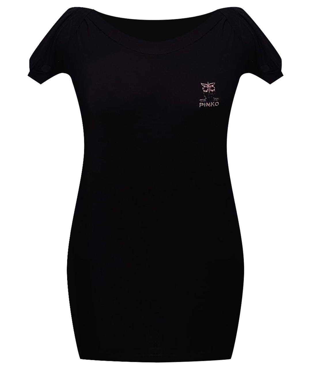 PINKO Черная футболка, фото 1