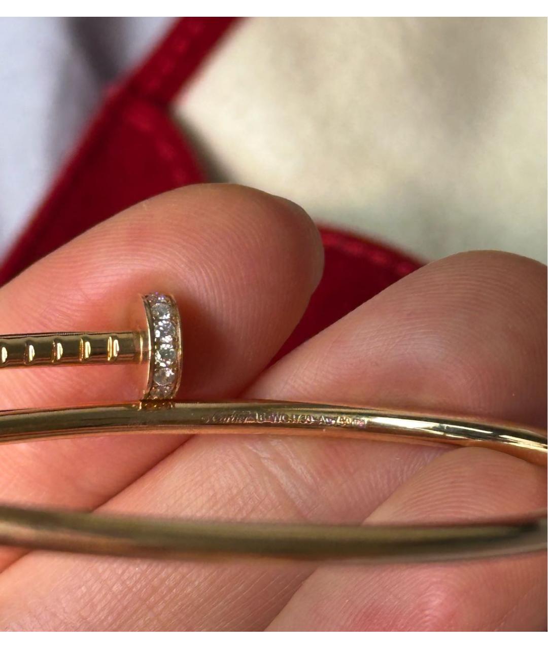 CARTIER Золотой браслет из розового золота, фото 3