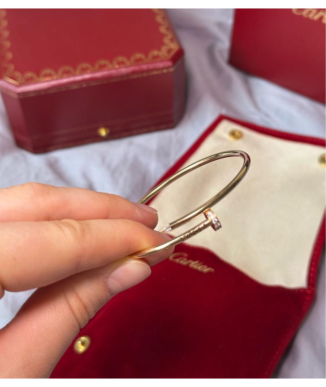 CARTIER Золотой браслет из розового золота, фото 6