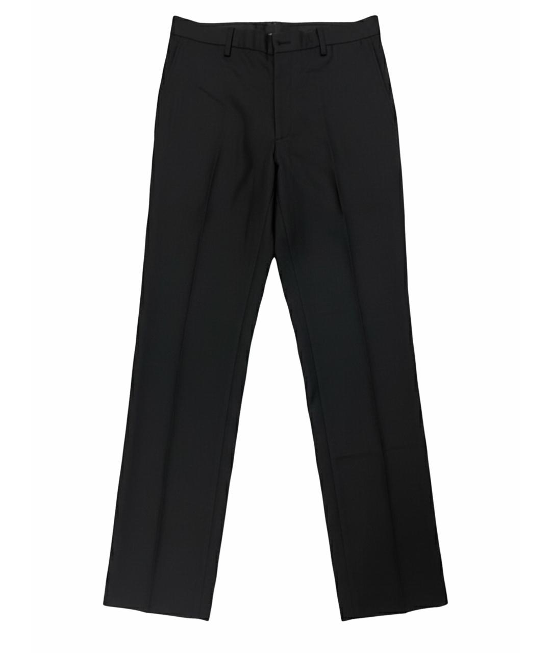 DOLCE&GABBANA Антрацитовые шерстяные кюлоты, фото 1