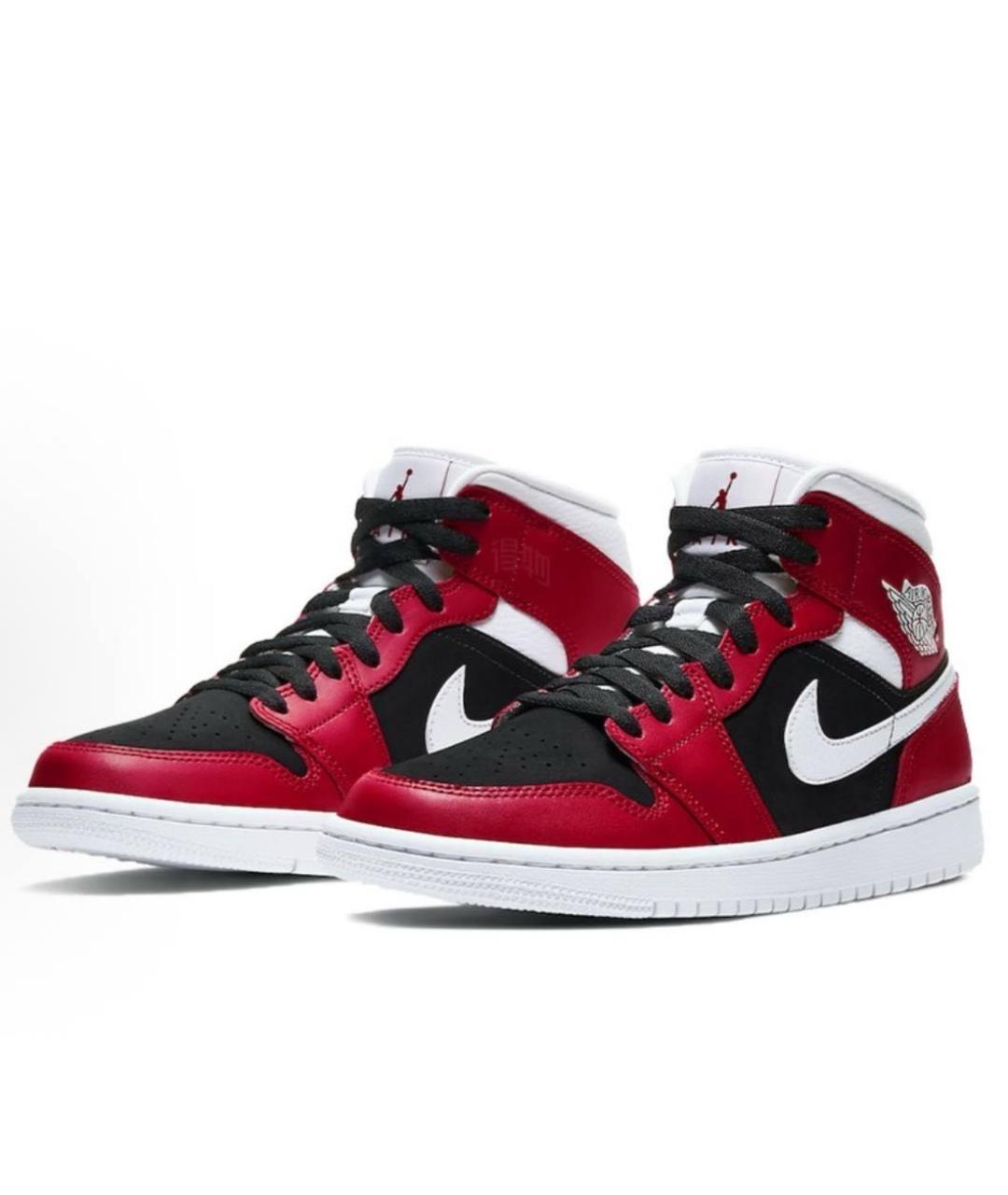 JORDAN Красные кроссовки, фото 2