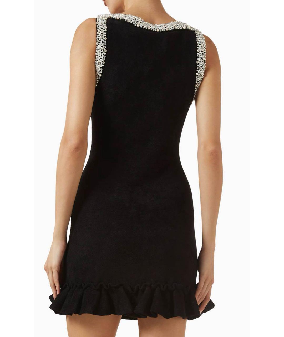 SANDRO Черное коктейльное платье, фото 4