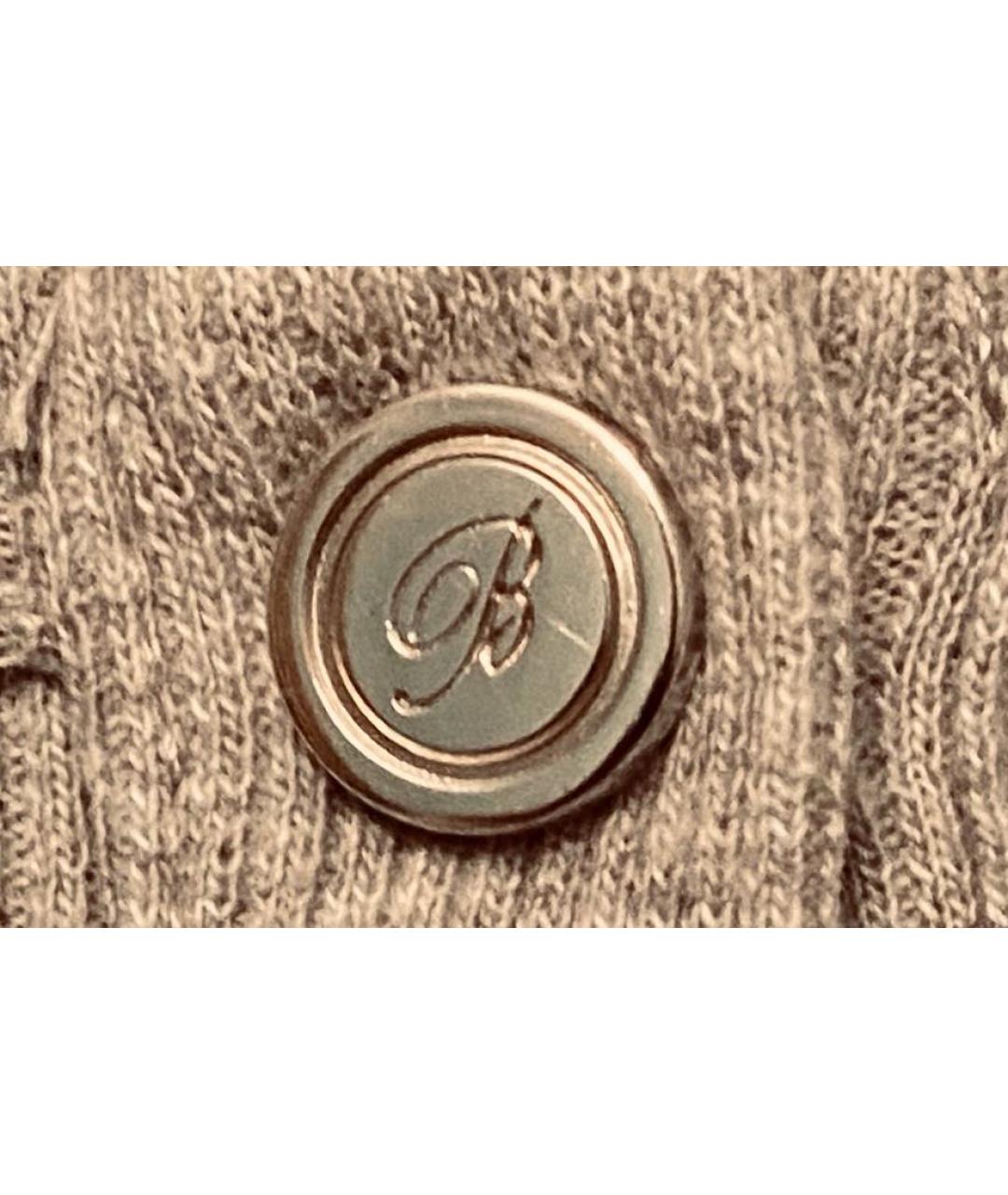 MISS BLUMARINE Серый хлопковый детская футболка / топ, фото 7