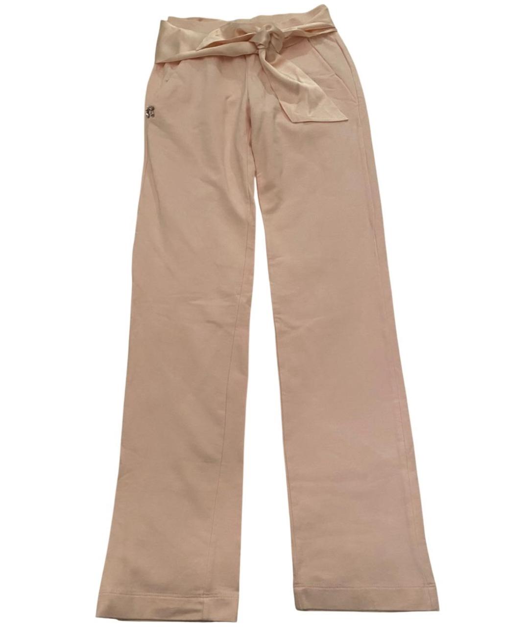 MONNALISA Розовые хлопковые брюки и шорты, фото 1