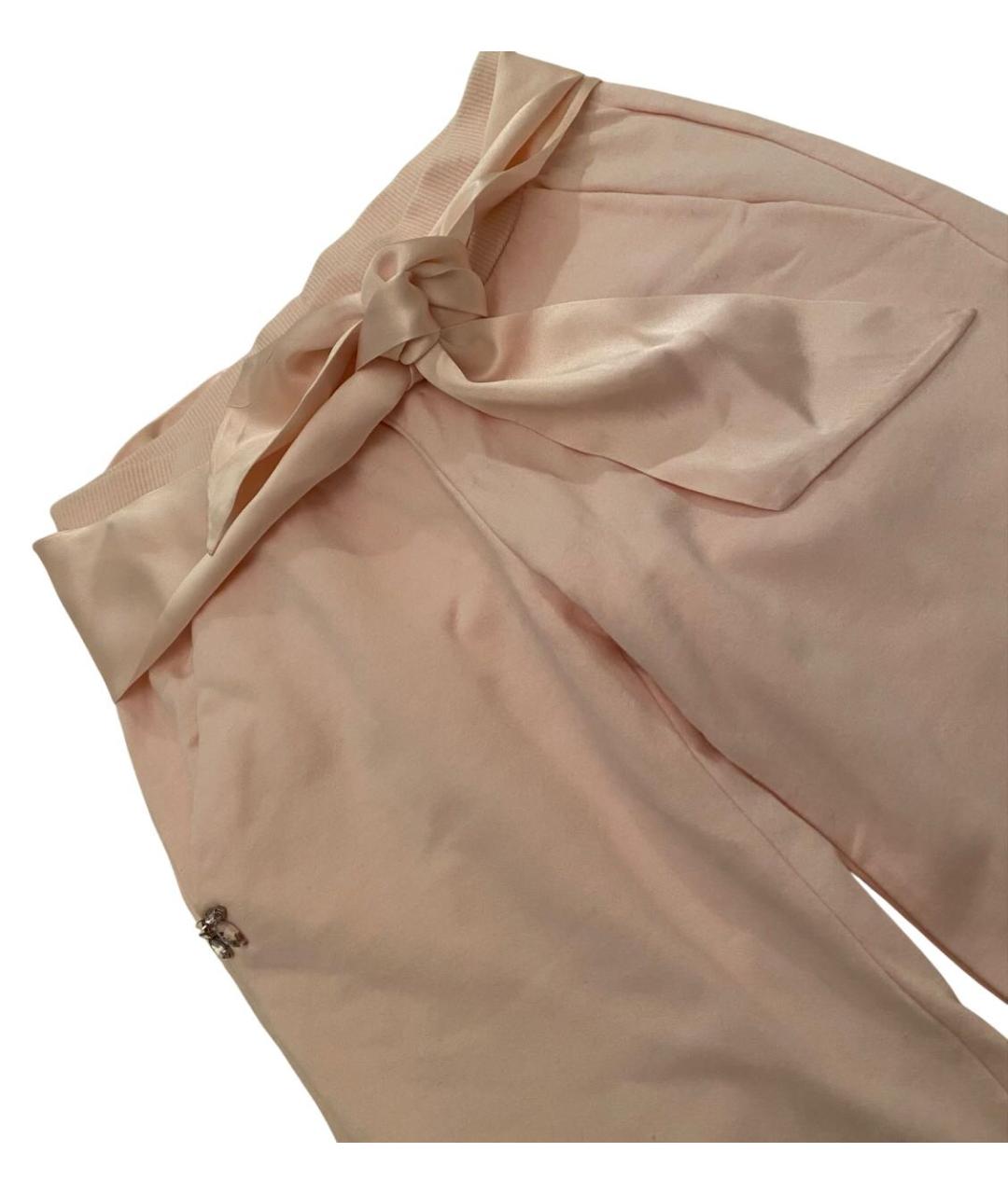 MONNALISA Розовые хлопковые брюки и шорты, фото 2