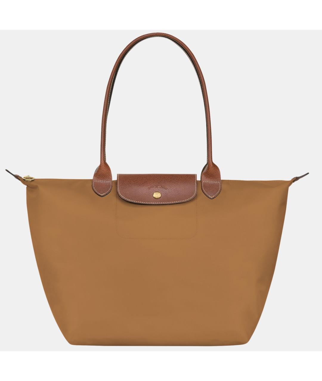 LONGCHAMP Коричневая сумка тоут, фото 7