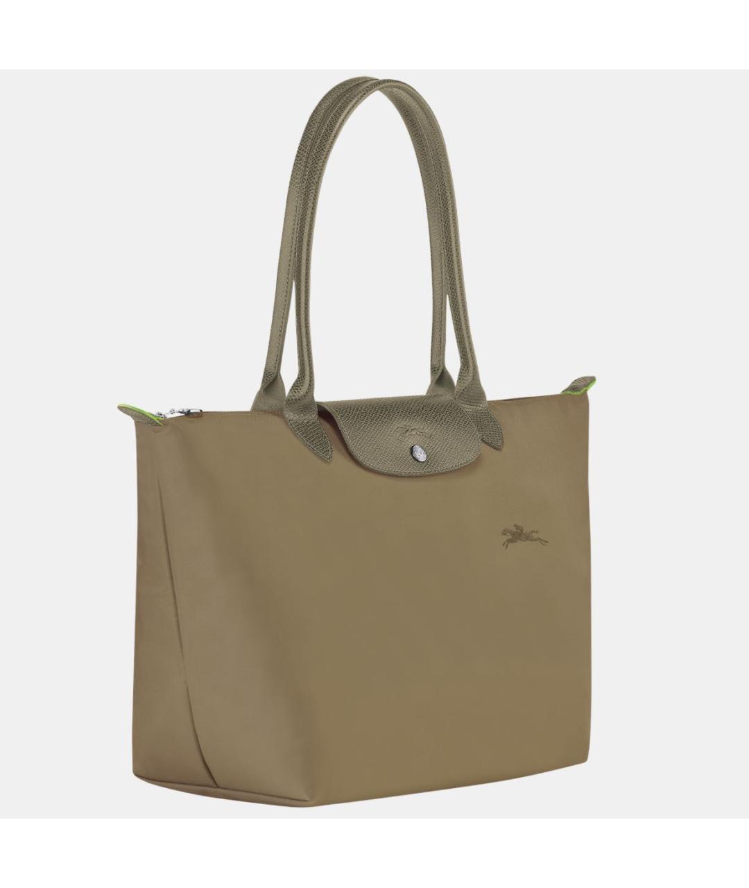 LONGCHAMP Хаки сумка тоут, фото 2