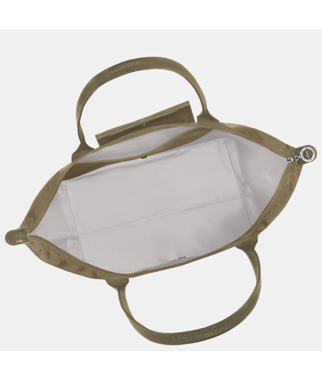 LONGCHAMP Хаки сумка тоут, фото 4