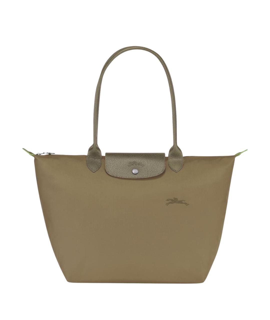 LONGCHAMP Хаки сумка тоут, фото 1