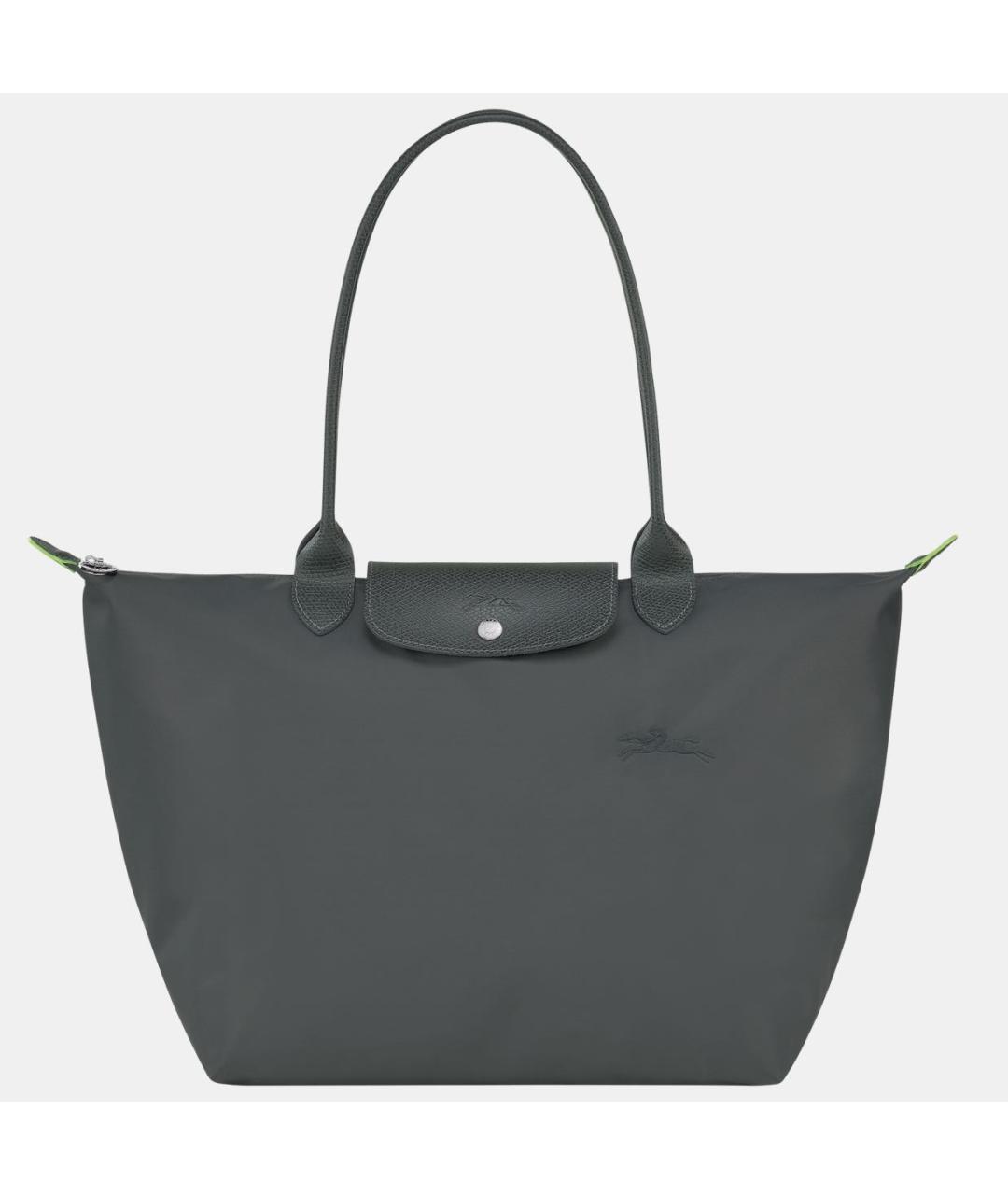 LONGCHAMP Серая сумка тоут, фото 8