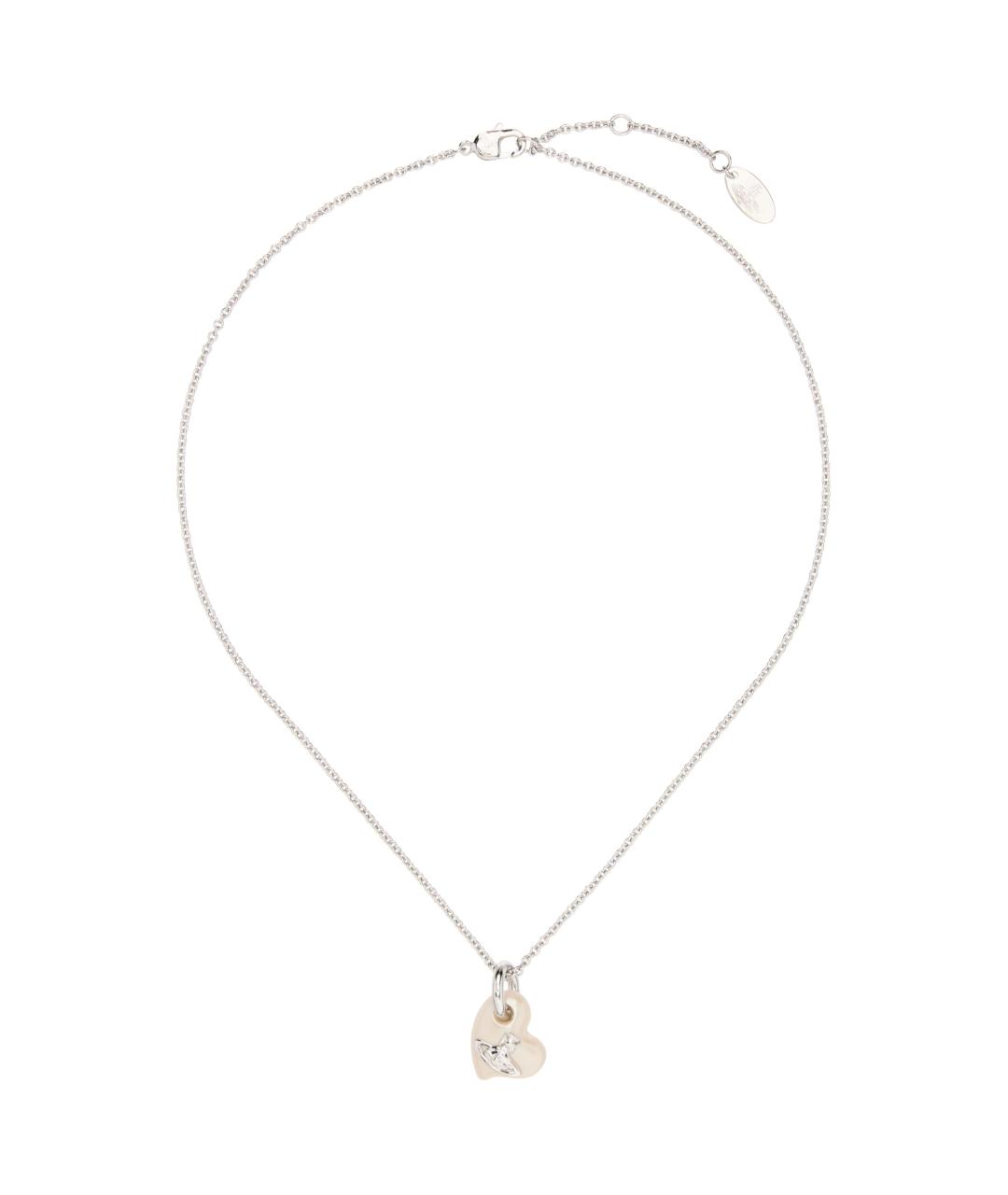 VIVIENNE WESTWOOD Серебряная латунная цепочка, фото 2