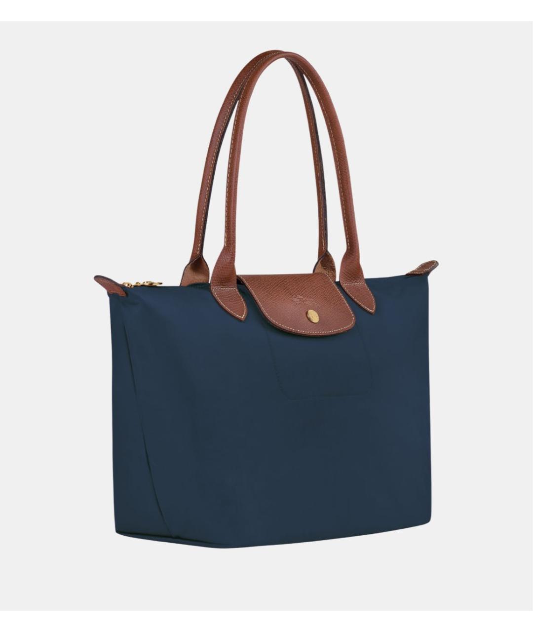 LONGCHAMP Темно-синяя сумка тоут, фото 2