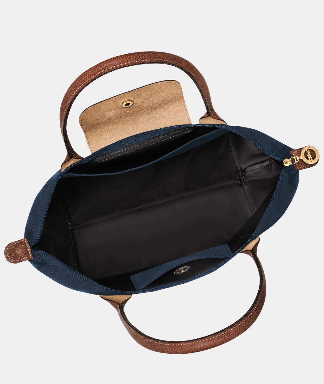 LONGCHAMP Темно-синяя сумка тоут, фото 4