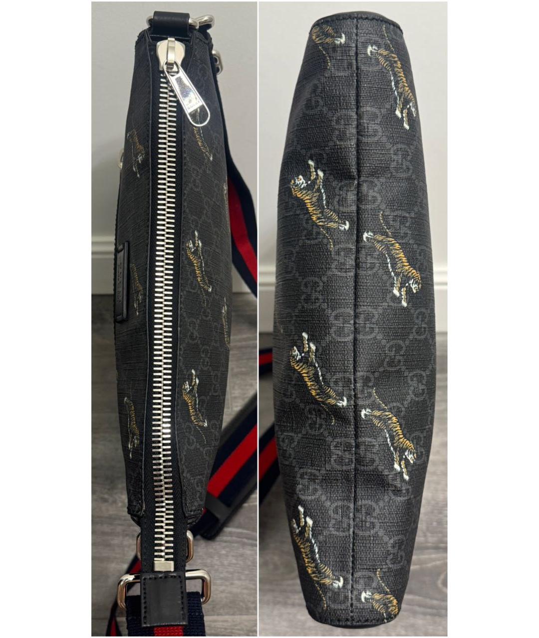 GUCCI Черная сумка на плечо, фото 4