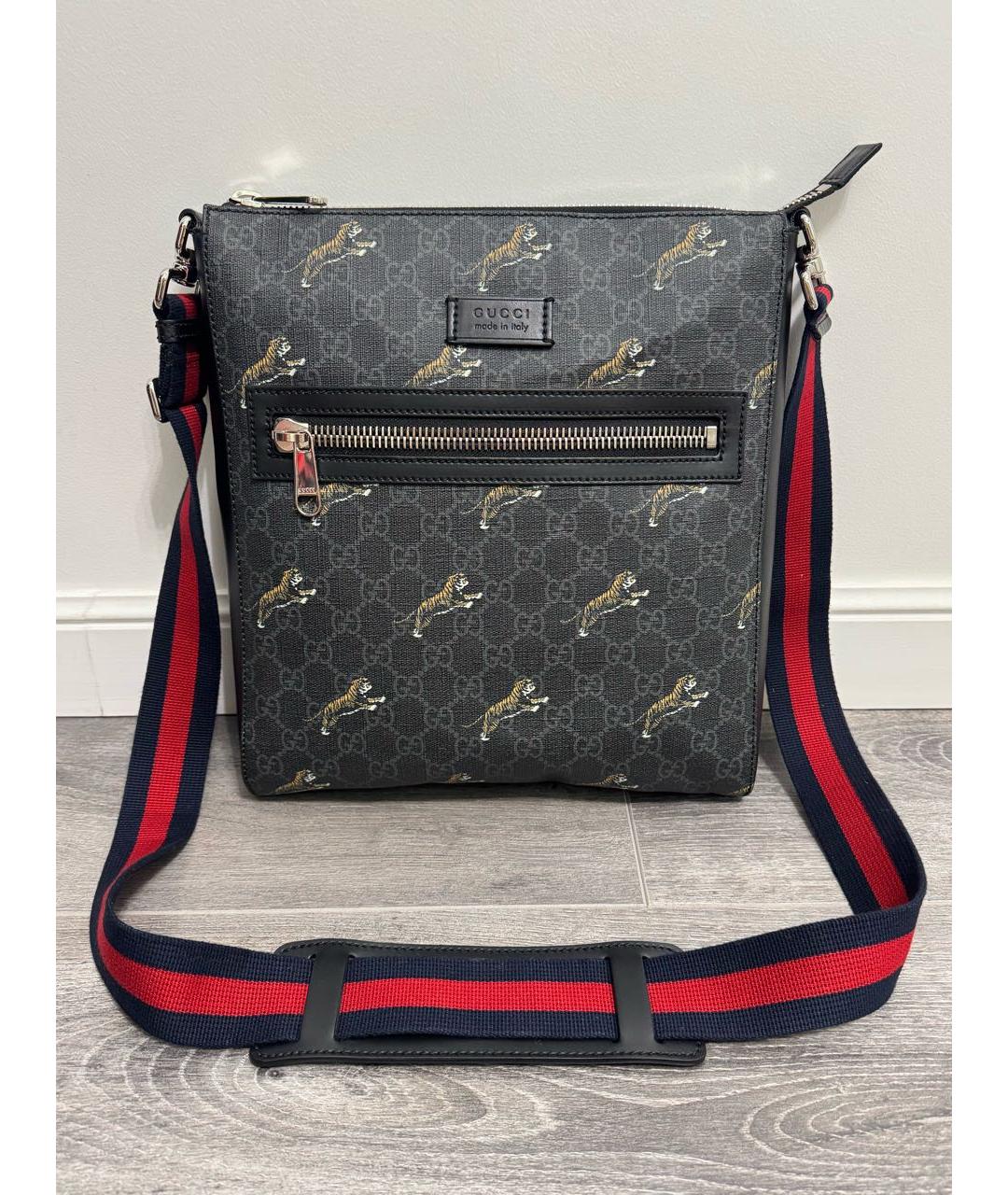 GUCCI Черная сумка на плечо, фото 9