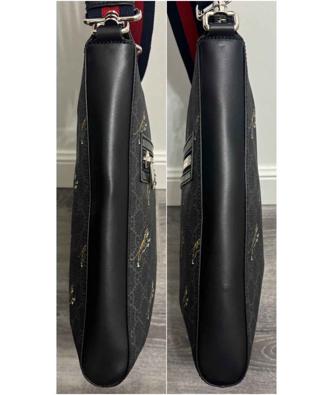 GUCCI Черная сумка на плечо, фото 5