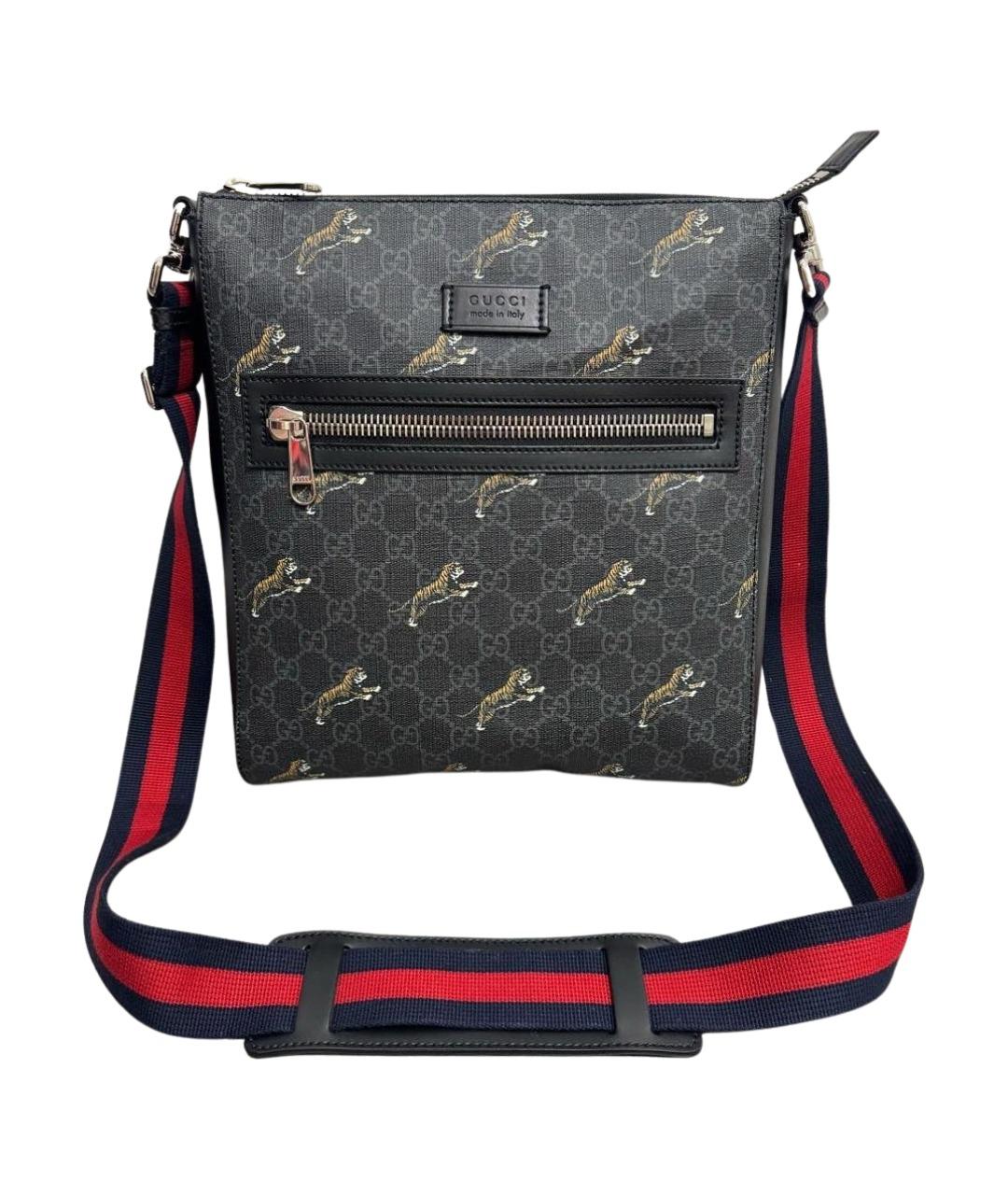 GUCCI Черная сумка на плечо, фото 1