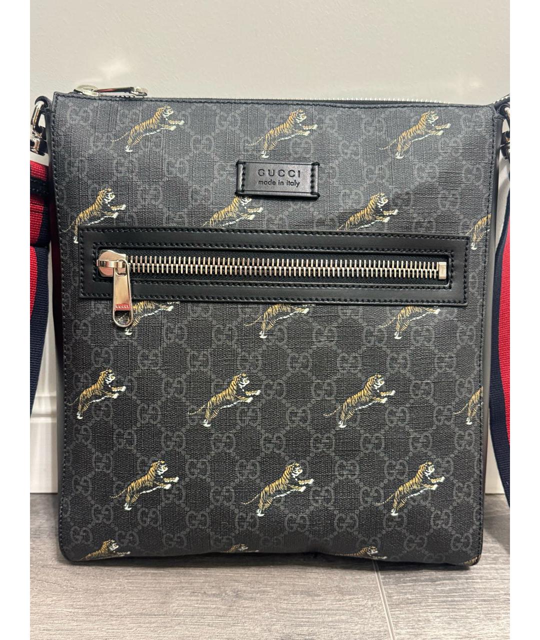 GUCCI Черная сумка на плечо, фото 2