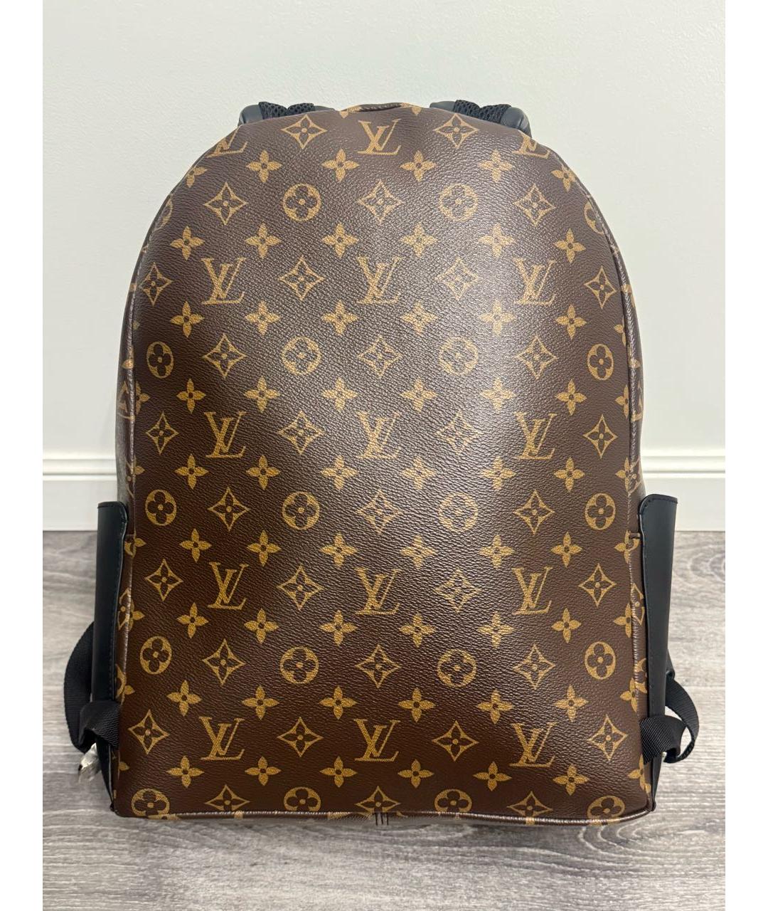 LOUIS VUITTON Коричневый рюкзак, фото 3