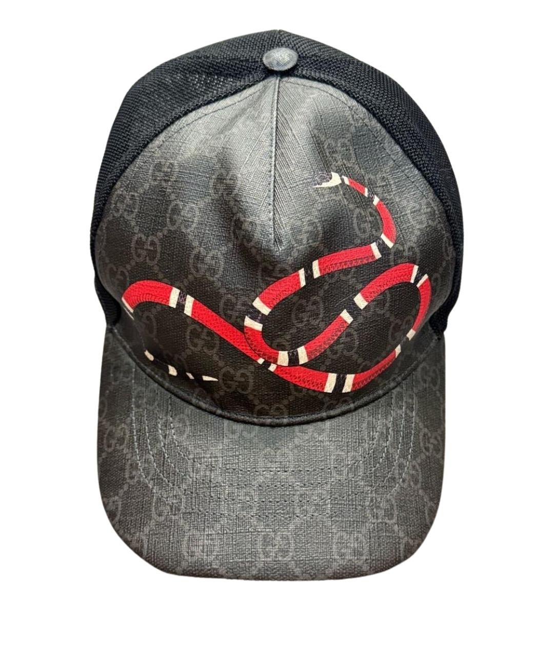 GUCCI Черная кепка/бейсболка, фото 1