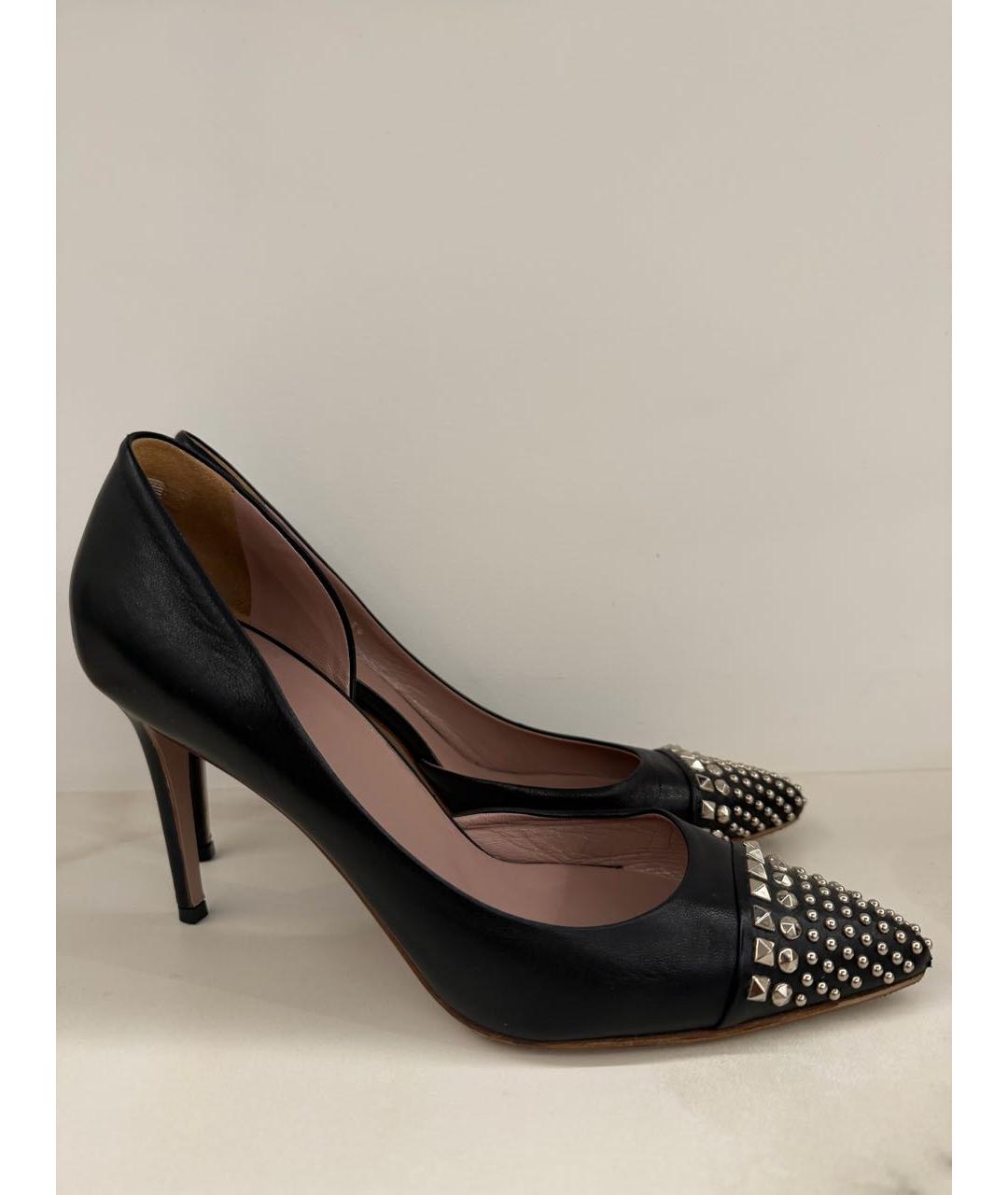 GUCCI Черные туфли из лакированной кожи, фото 7