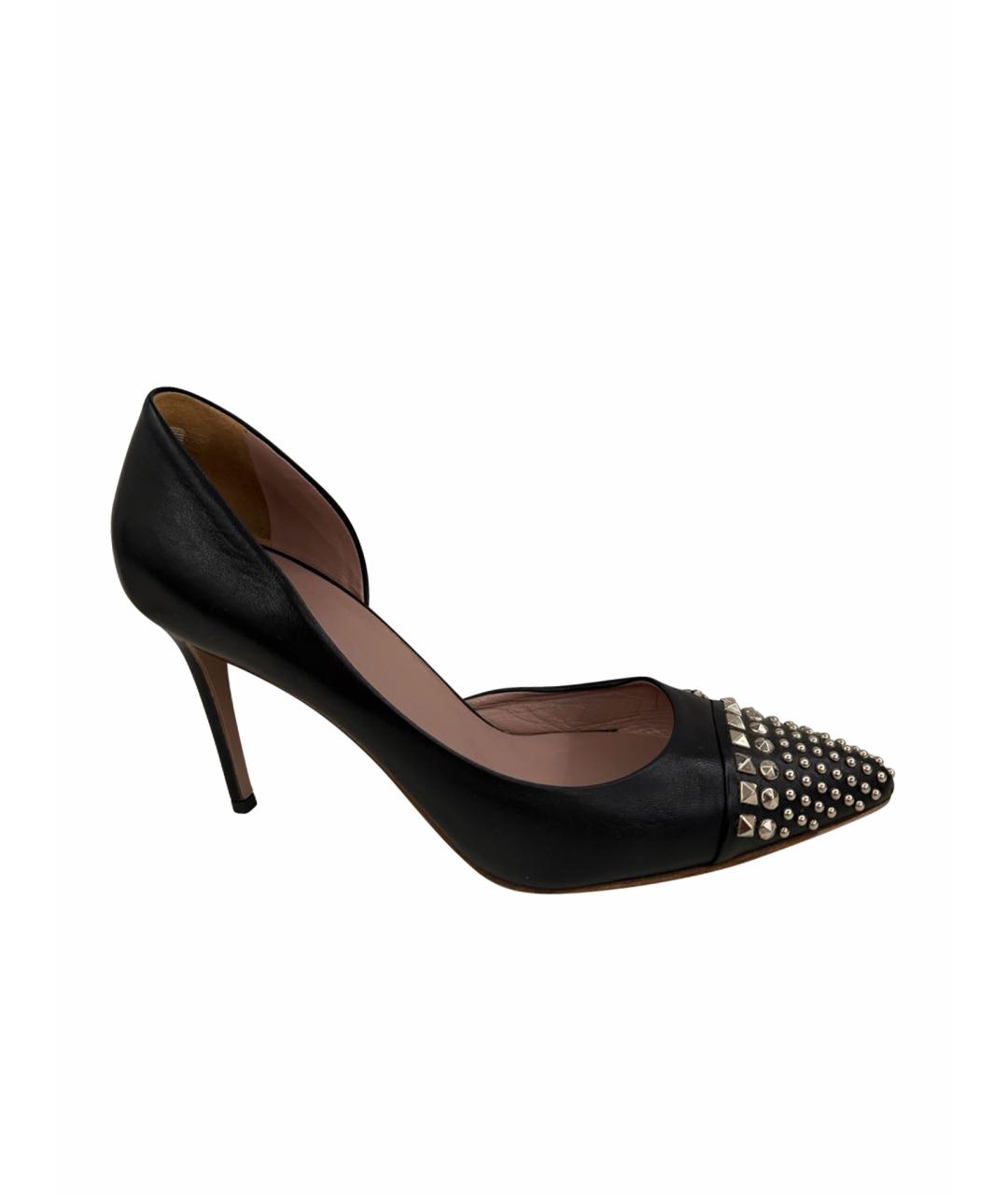 GUCCI Черные туфли из лакированной кожи, фото 1