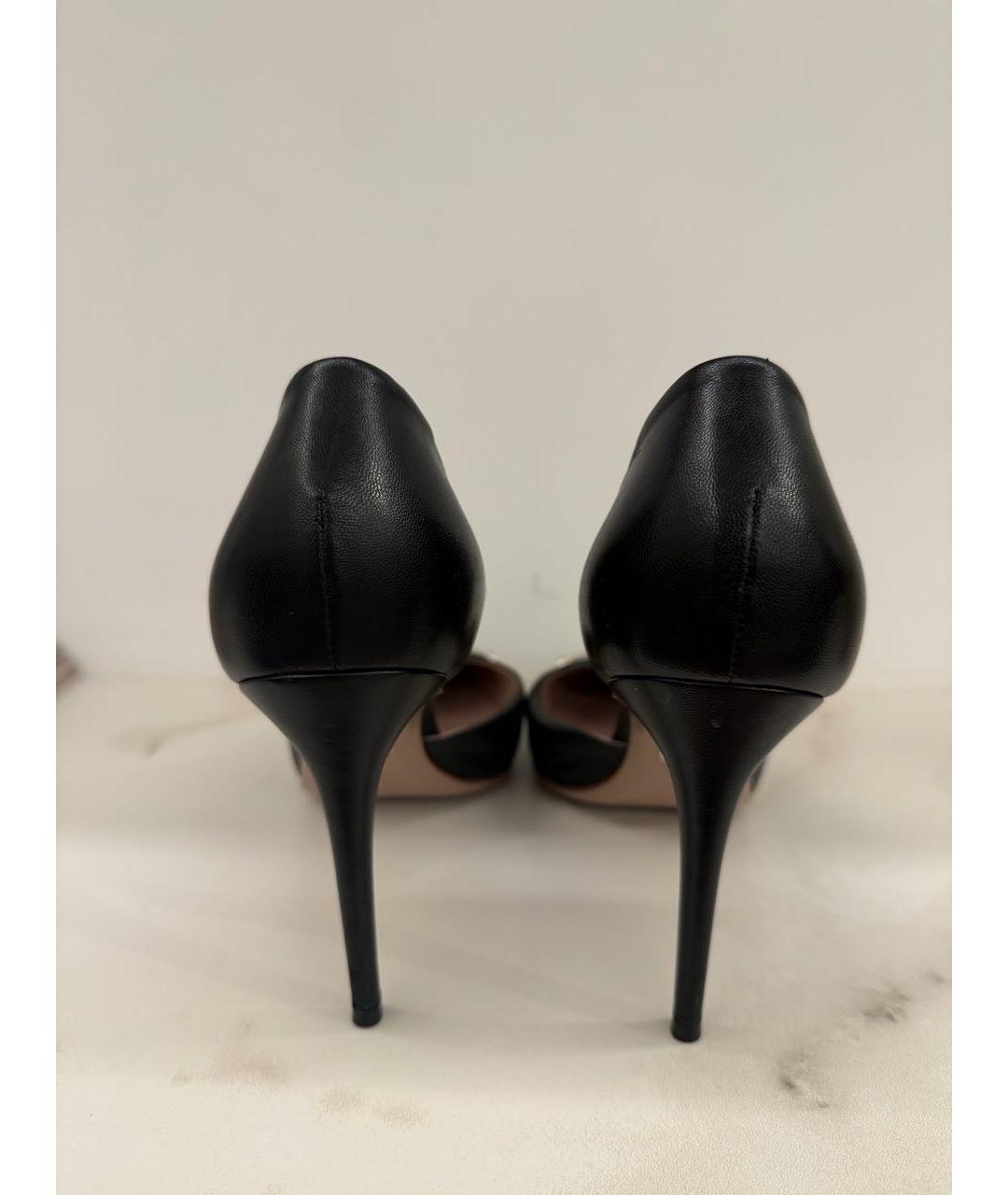 GUCCI Черные туфли из лакированной кожи, фото 4