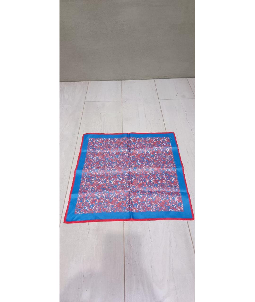 KITON Мульти шелковый платок, фото 4