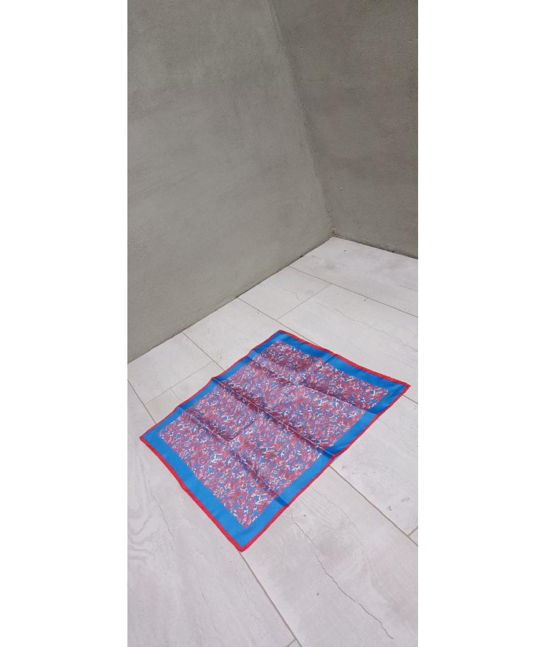 KITON Мульти шелковый платок, фото 6