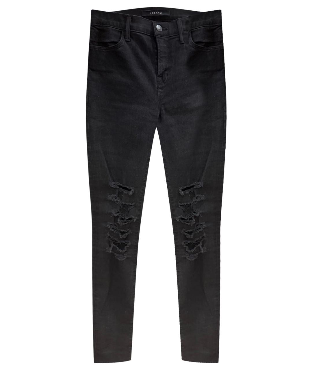 JBRAND Черные хлопко-эластановые джинсы слим, фото 1