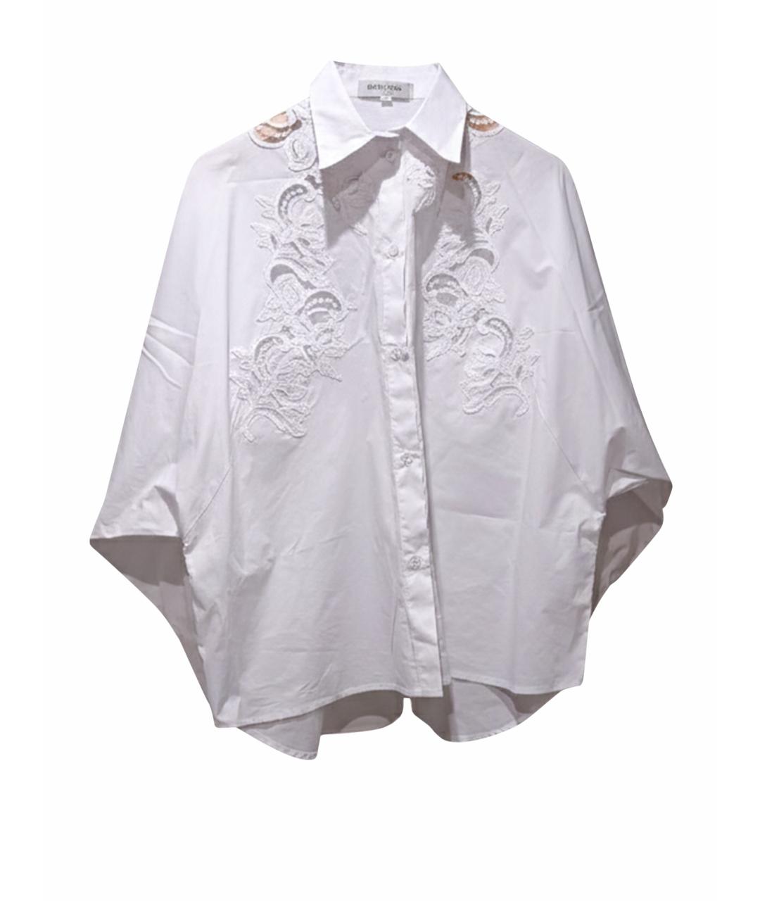 ERMANNO FIRENZE Белая хлопковая рубашка, фото 1