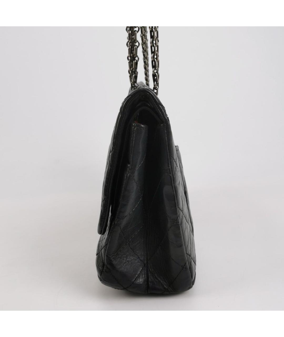 CHANEL Черная кожаная сумка через плечо, фото 2