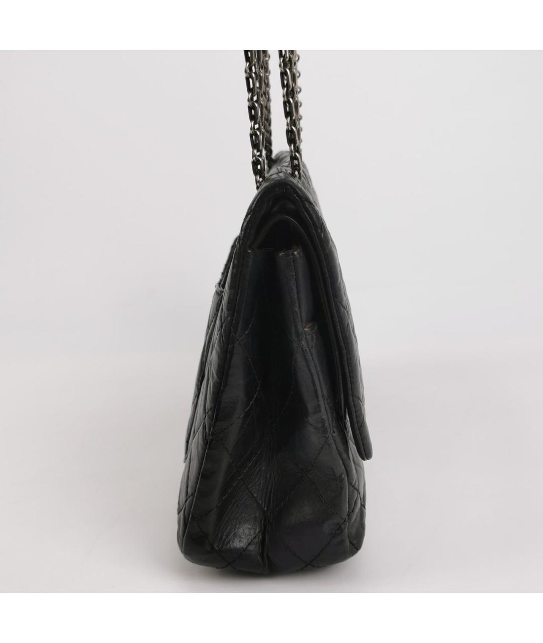 CHANEL Черная кожаная сумка через плечо, фото 3