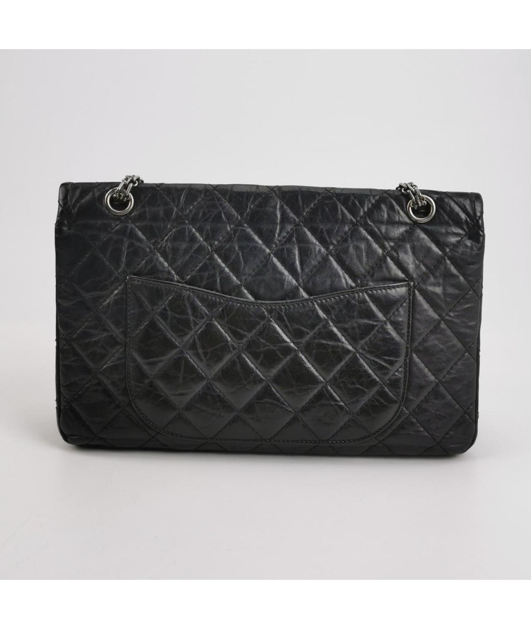 CHANEL Черная кожаная сумка через плечо, фото 4