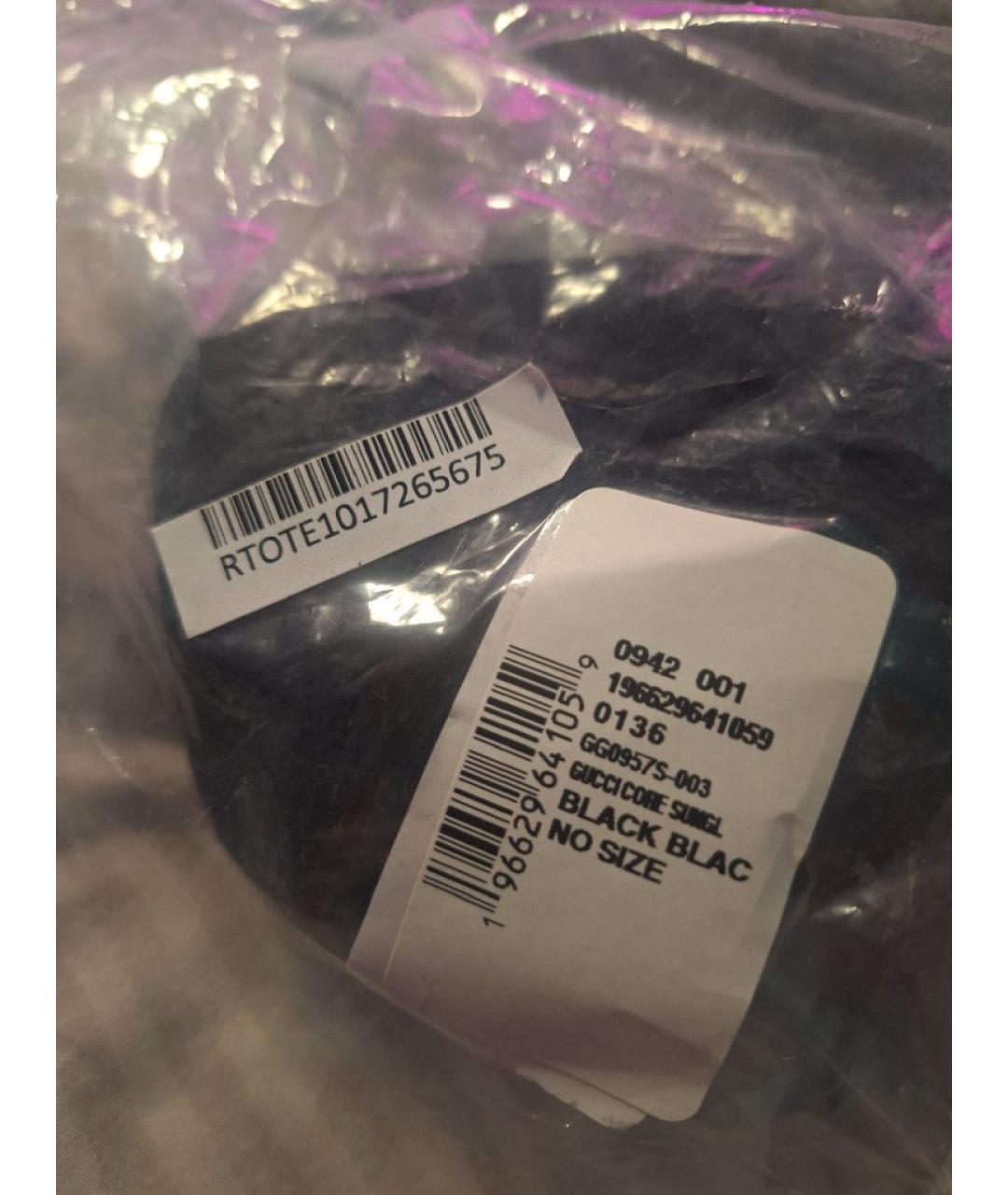 GUCCI Черные пластиковые солнцезащитные очки, фото 6