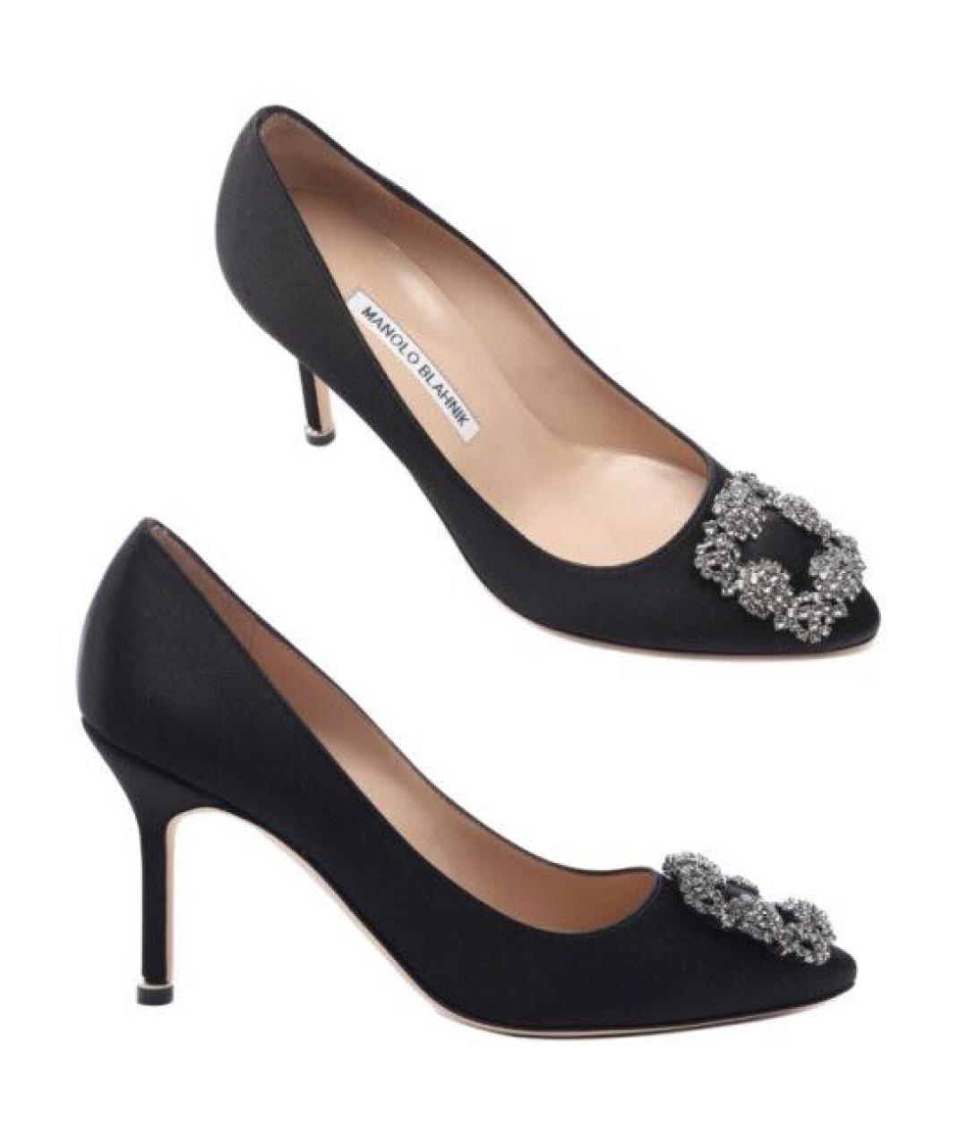 MANOLO BLAHNIK Черные туфли, фото 2