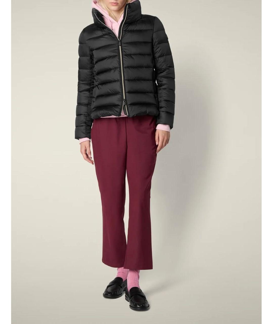 SAVE THE DUCK Черный пуховик, фото 4