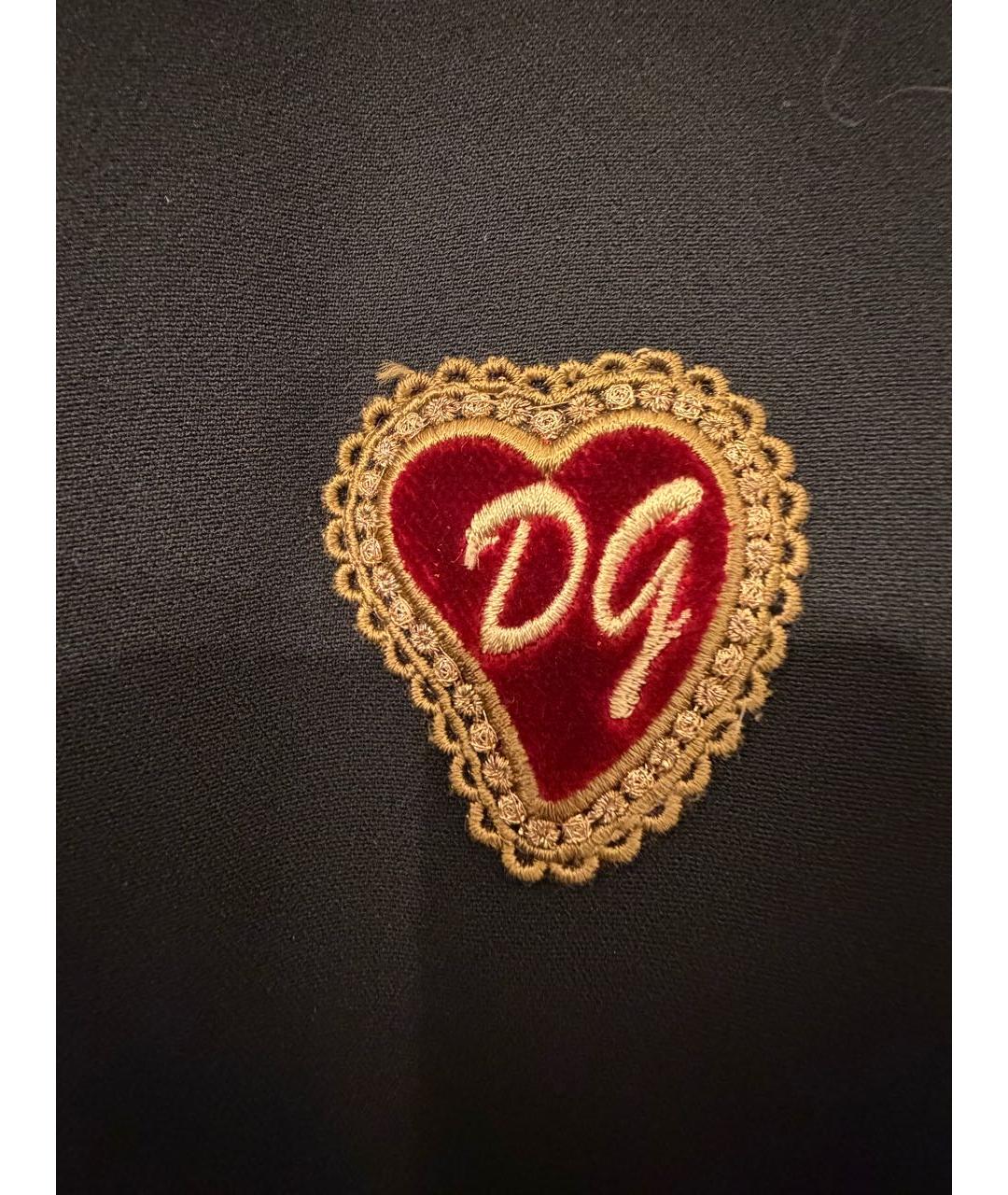 DOLCE&GABBANA Черный хлопковый спортивные костюмы, фото 6