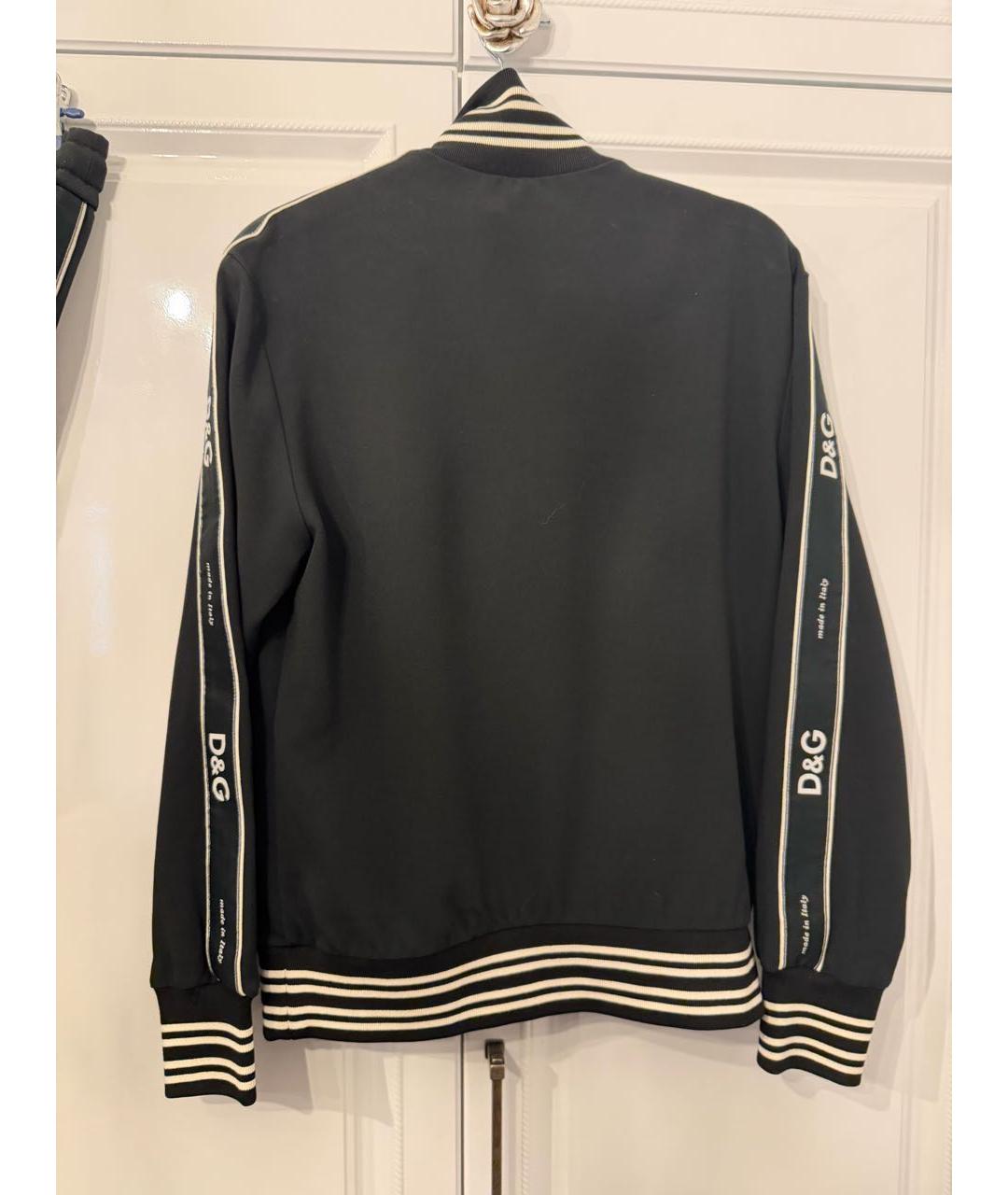 DOLCE&GABBANA Черный хлопковый спортивные костюмы, фото 8