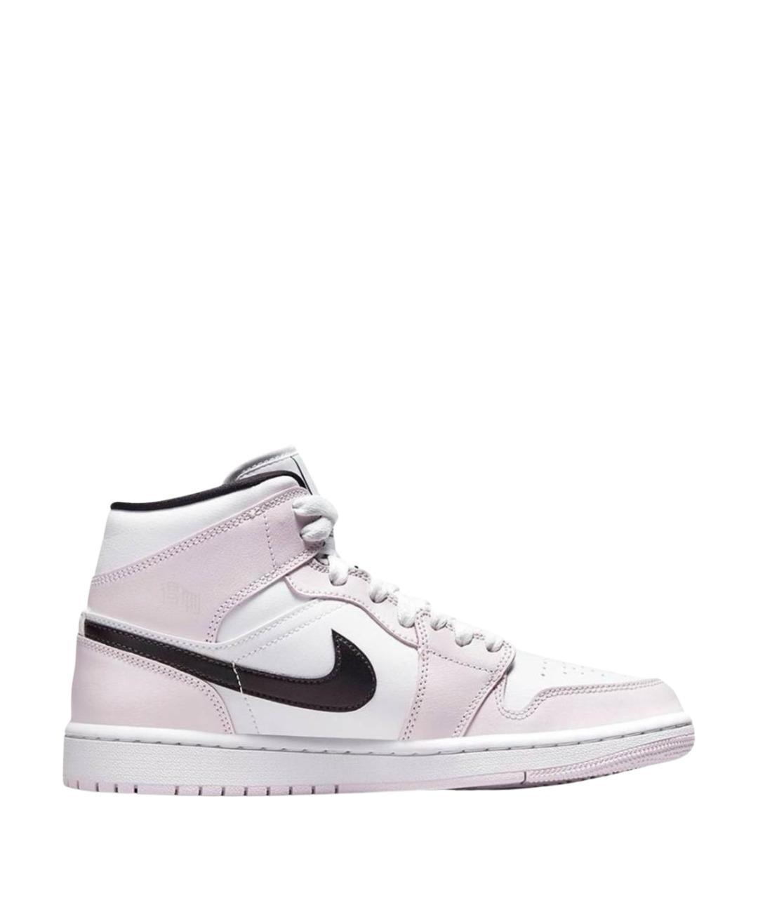 JORDAN Белые кожаные кроссовки, фото 1