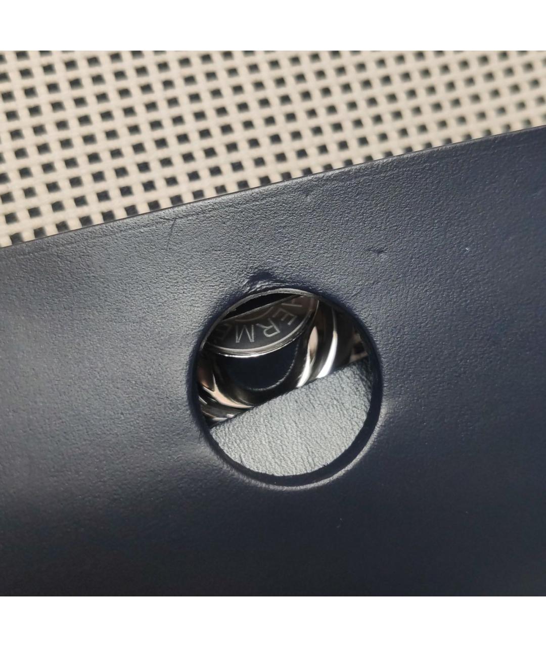 HERMES Серая тканевая сумка через плечо, фото 8